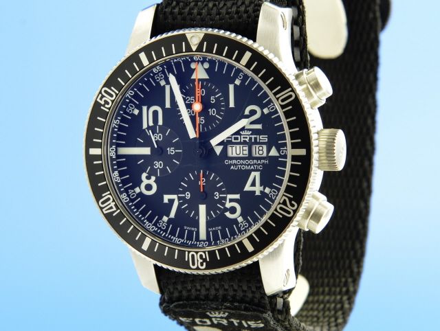 Fortis B-42 Day Date Chronograph