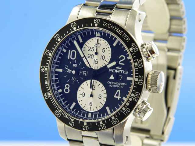 Fortis B-42 Day Date Chronograph