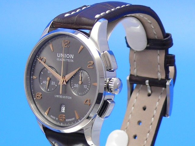 UNION GLASHTTE – Noramis Chronograph  Limited Edit.