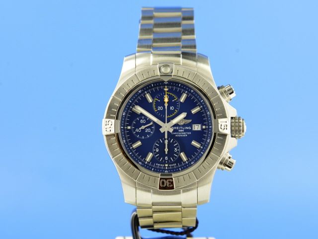 Breitling Avenger Chronograph 45 Blue Dial 2021