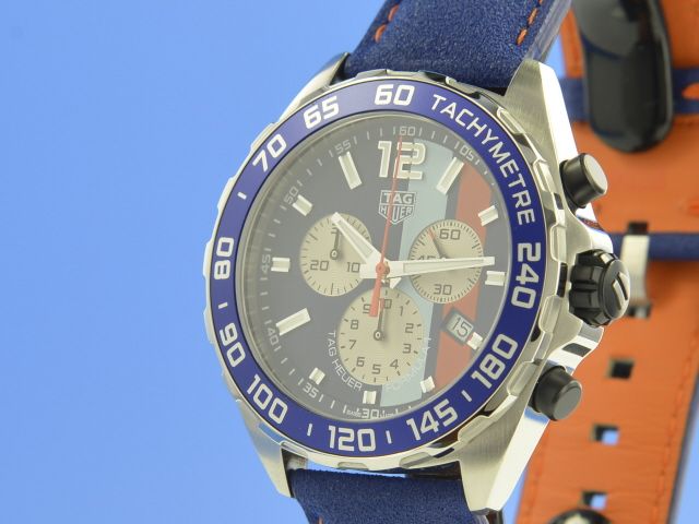 TAG Heuer Formula 1 Quarz Chronograph Gulf Spezial Edition