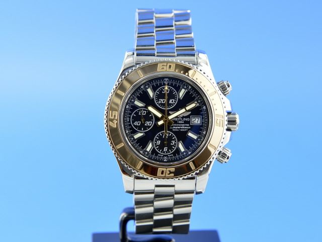 Breitling Superocean Chronograph II Stahl/18 kt Rosgold