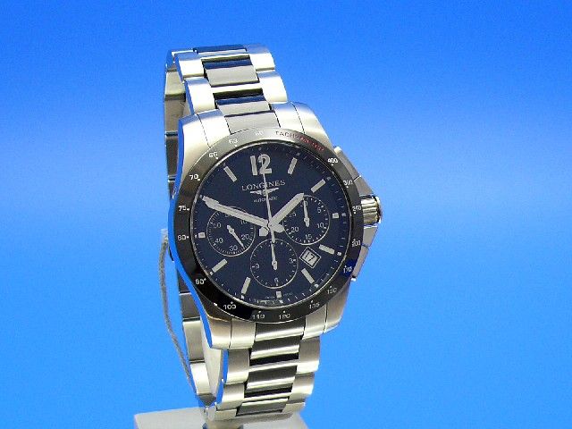 Longines Conquest Chronograph Keramik NP 2.780