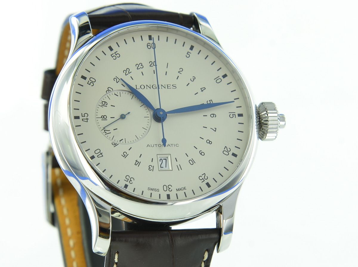 Longines Twenty-Four Hours Single Pusher Chronograph L2.797.4