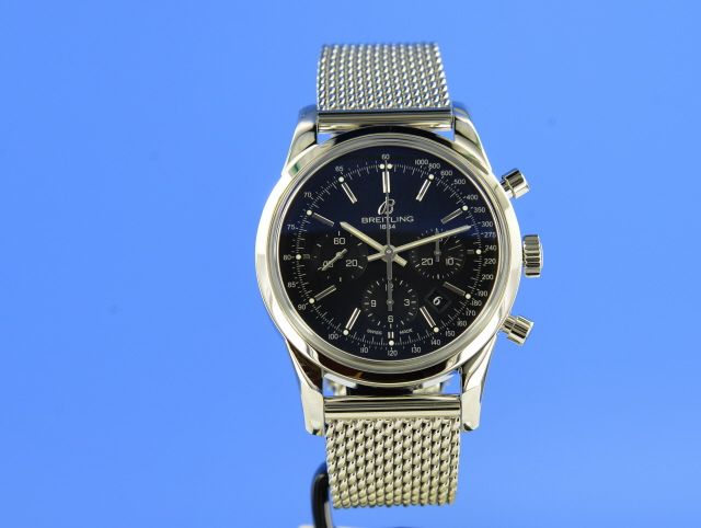 Breitling Transocean Chronograph Stahl 43mm