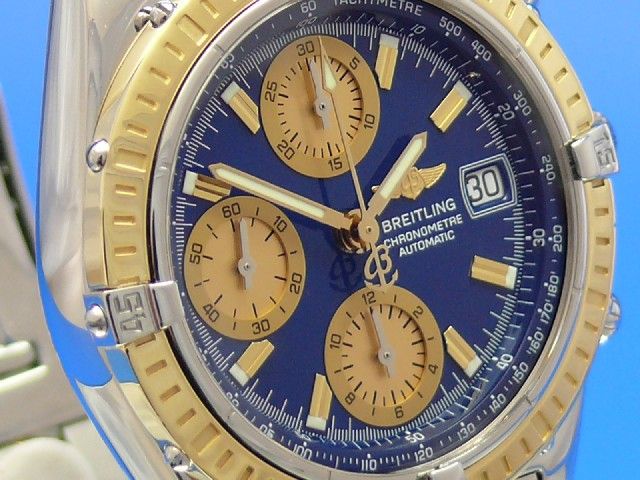 Breitling Windrider Chronomat Chronograph Stahl/Gold