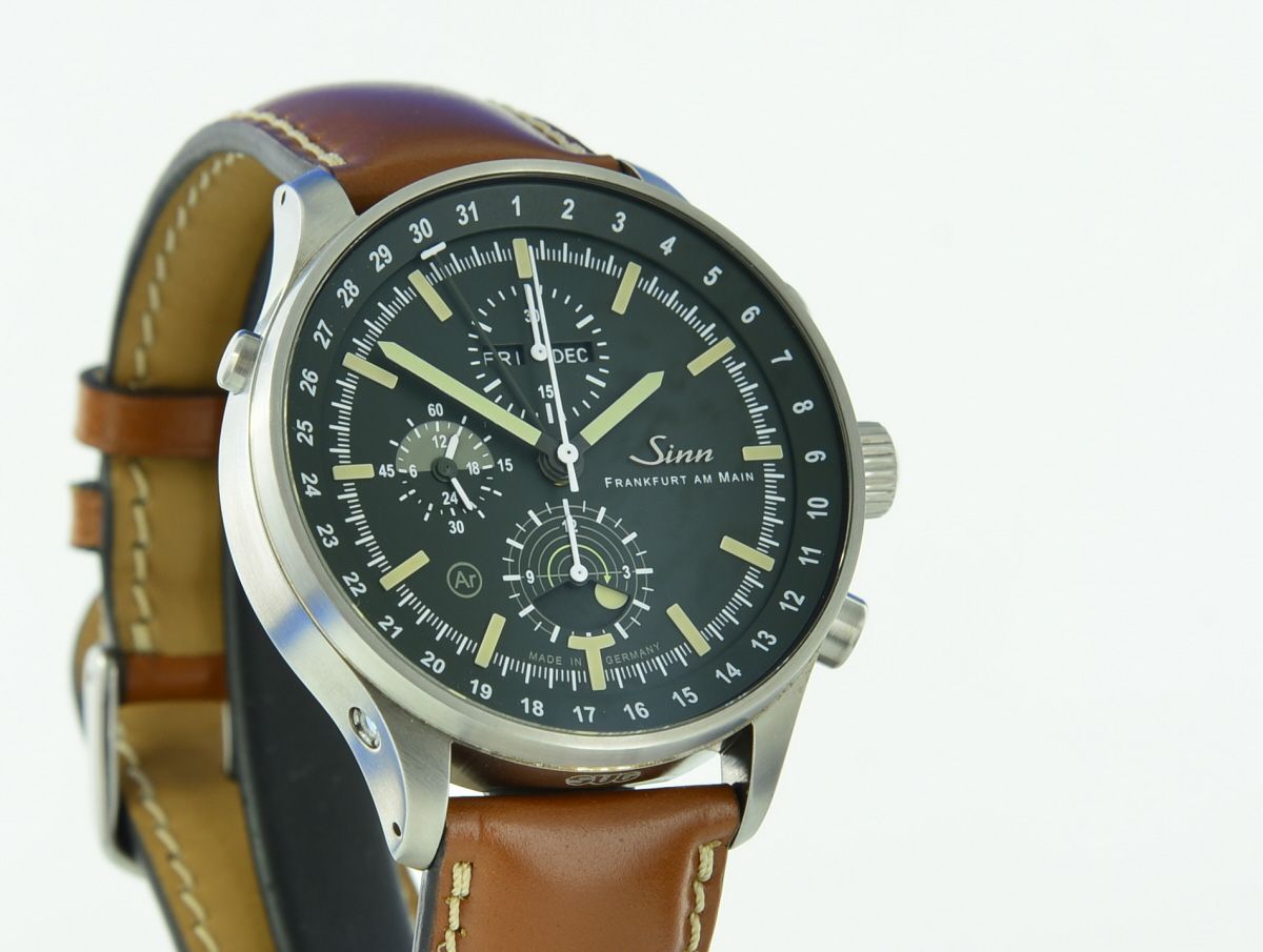 Sinn Jagduhr 3006 Chronograph mit Mondlichtanzeige