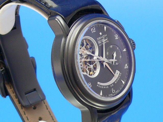 Zenith El Primero Chronomaster T Open - Black PVD LP.11.200