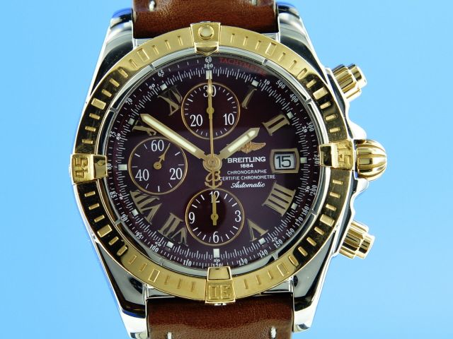 Breitling Chronomat Evolution Stahl/Gold