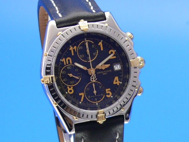 Breitling Chronomat Vitesse Stahl/Gold Chronograph
