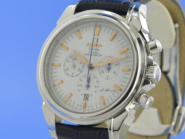 Omega De Ville Co-Axial Chronometer Chronograph St. Moritz