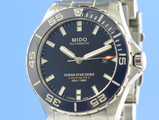 Mido Ocean Star Diver 600 Chronometer