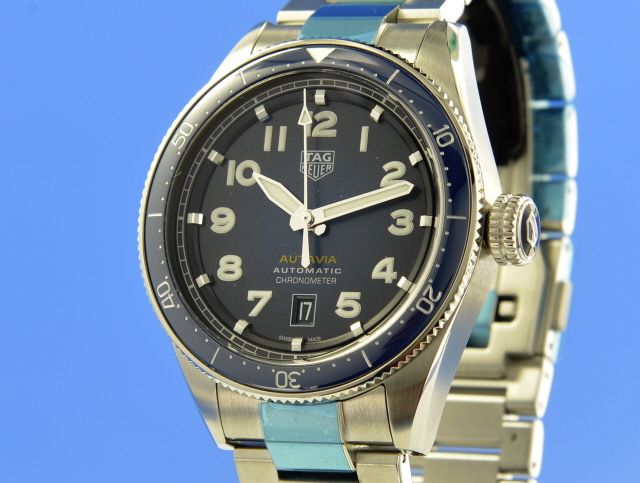 TAG Heuer Autavia Blue Dial Chronometer