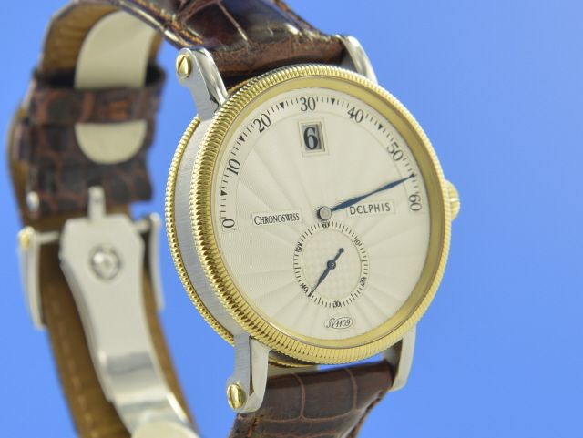 Chronoswiss Delphis Stahl/Gold