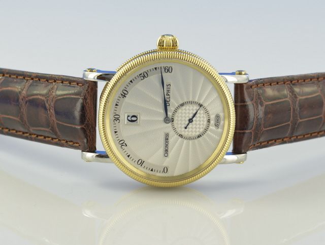 Chronoswiss Delphis Stahl/Gold