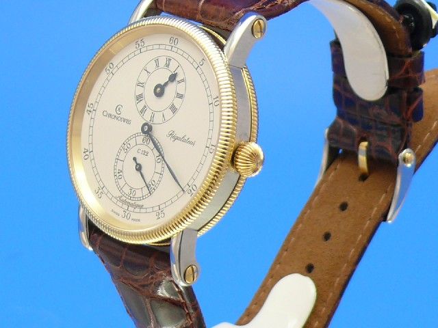 Chronoswiss Regulateur Stahl/Gold