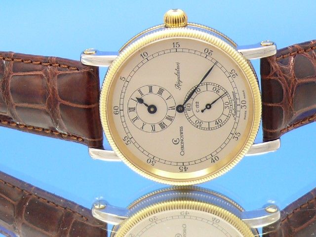 Chronoswiss Regulateur Stahl/Gold