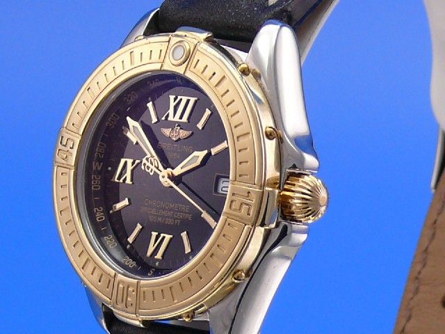 Breitling Windrider Lady B-Class Stahl/Gold 750 Ref. D67365