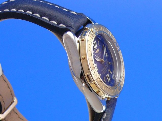 Breitling Windrider Lady B-Class Stahl/Gold 750K