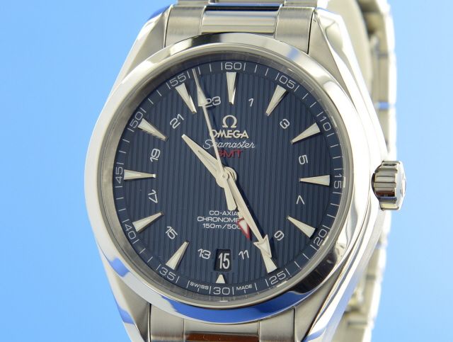 Omega Seamaster Aqua Terra 150M Co‑Axial GMT 43 mm