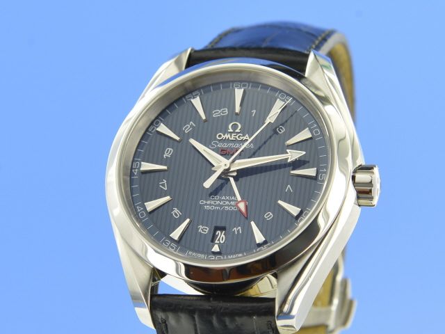 Omega Seamaster Aqua Terra 150M Co‑Axial GMT 43 mm