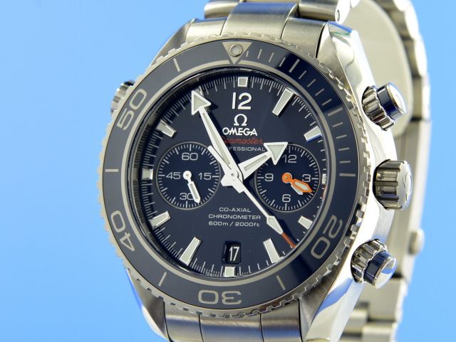 Omega Seamaster Planet Ocean 600M Co-Axial Chronograph Titan