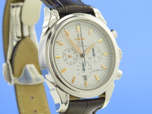 Omega De Ville Co-Axial Chronometer Chronograph St. Moritz