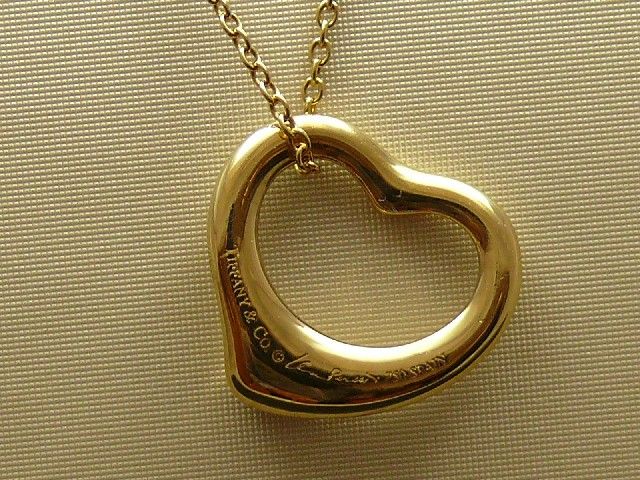 TIFFANY & CO KETTE&HERZ ANHNGER AUS GOLD 750