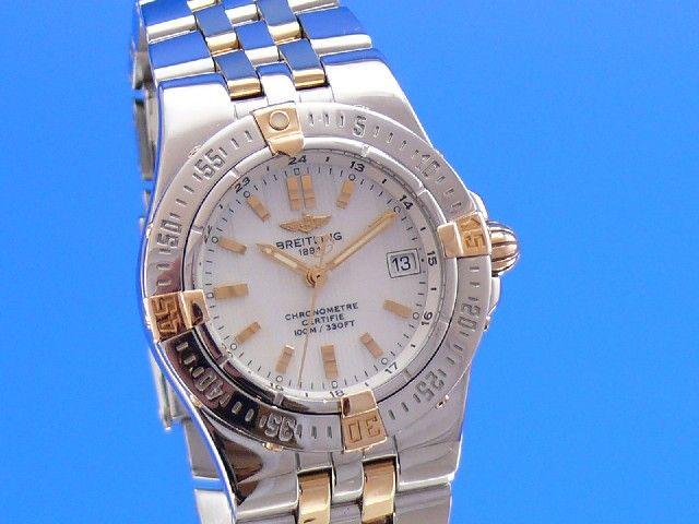 Breitling Cockpit Lady Starliner Stahl/Gold