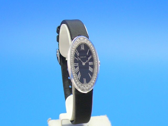 Tiffany&Co.Cocktail Watch Lady 18K Weigold Brillanten