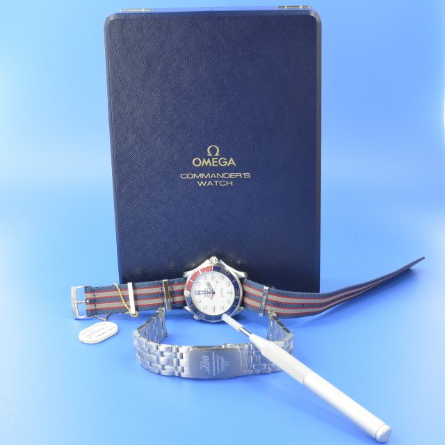 Omega Seamaster Diver 300M Co-Axial 41 mm Commander’s Watch (James Bond LE)