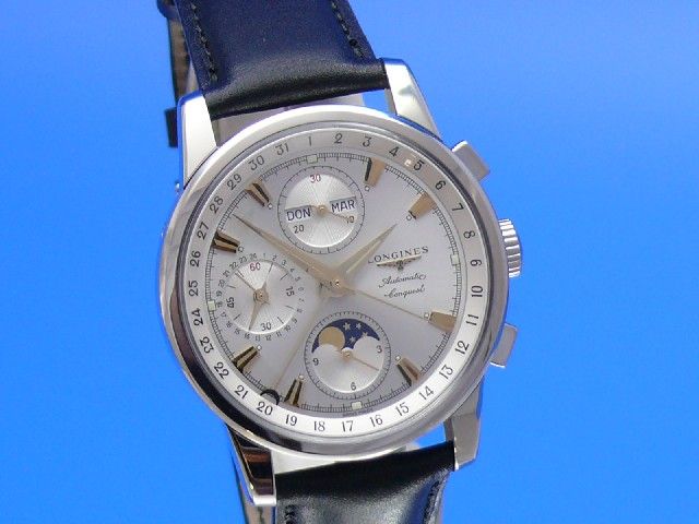 Longines Conquest Vollkalender Chronograph