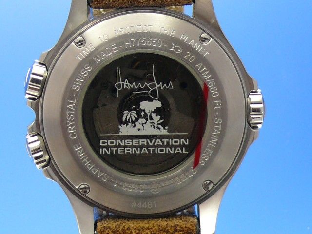 Hamilton Khaki Conservation GMT Harrison Ford 