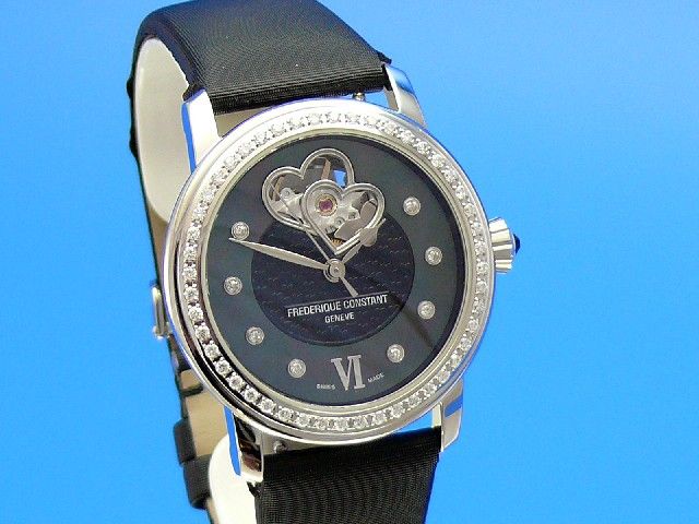 Frederique Constant Double Heart Beat Heart Diamond