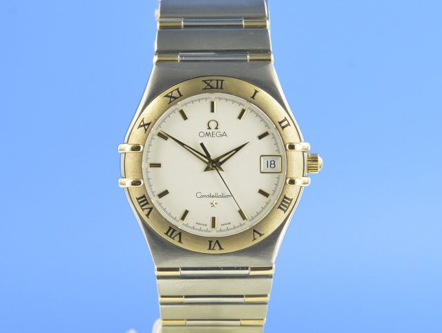 Omega Constellation 35 mm Stahl/Gold