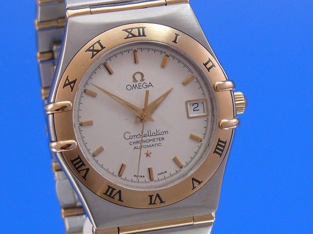 Omega Constellation 35mm Stahl/Gold Chronometer