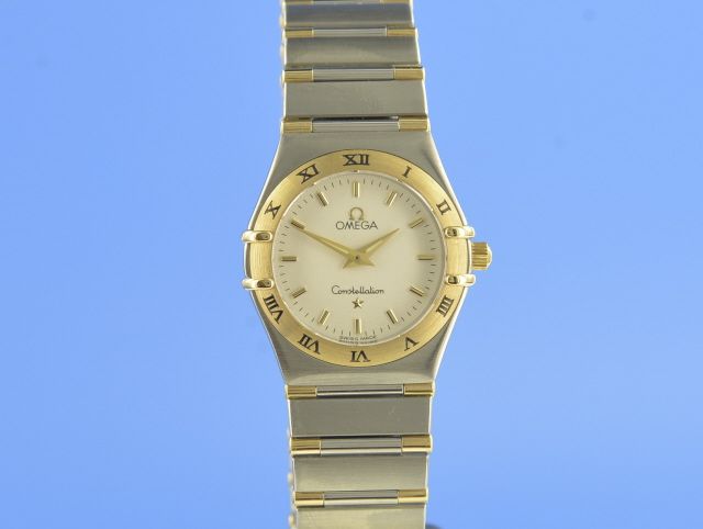 Omega Constellation Lady Stahl/Gold