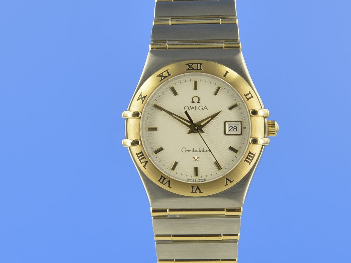 Omega Constellation Lady Stahl/Gold