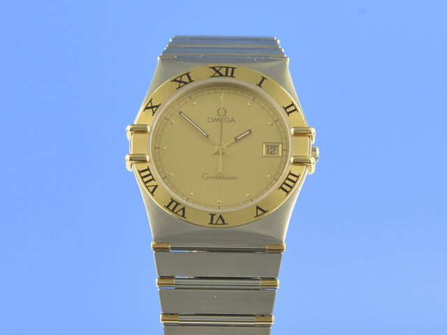 Omega Constellation Stahl/Gold 34 mm