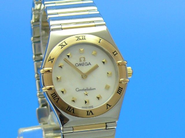 Omega Constellation myChoice Damen Stahl/Gold