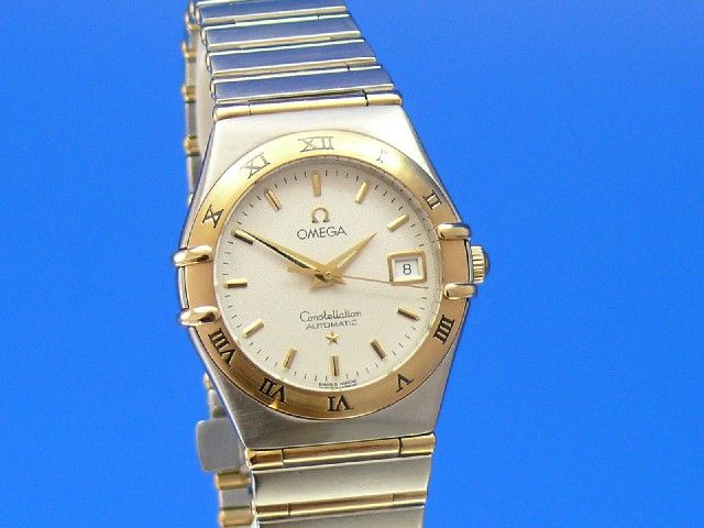 Omega Constellations Stahl/Gold Damen