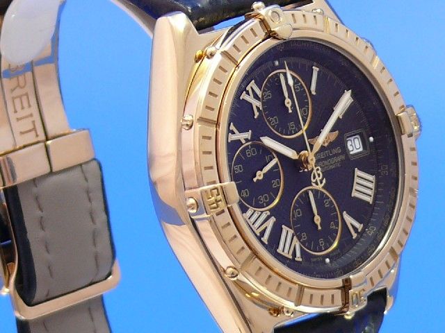 Breitling Windrider Crosswind 18K Gold