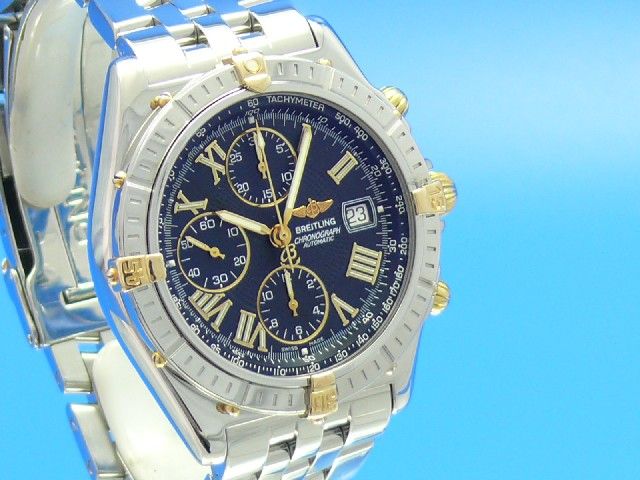 Breitling Windrider Crosswind Stahl/Gold