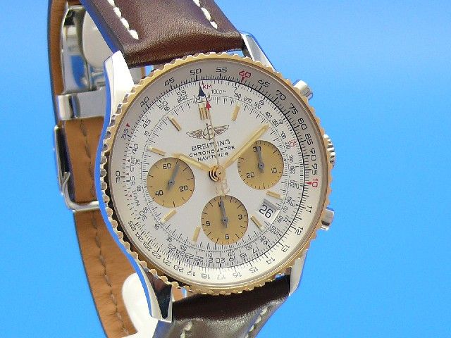 Breitling Navitimer Stahl/Gold Automatik