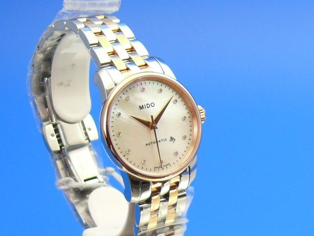 MIDO Baroncelli Damen Brillant Zifferblatt