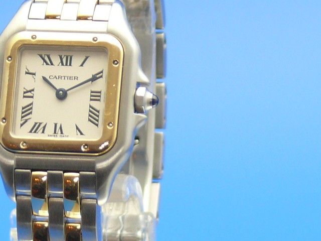 Cartier Panthere Stahl/Gold Damen