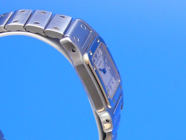 Cartier Santos Stahl/Gold Damen