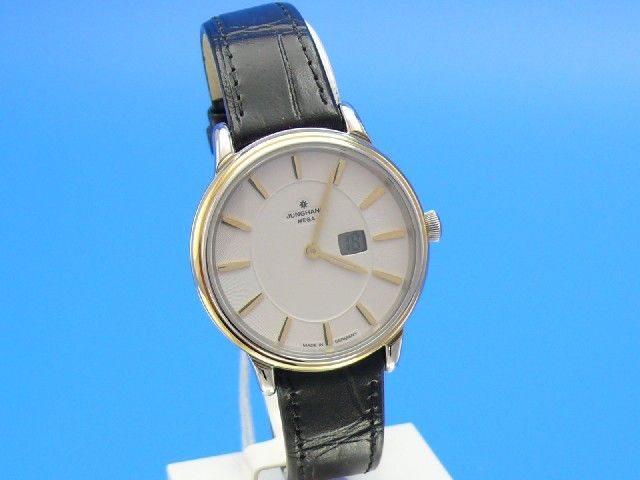 Junghans Diplomat Damen Funkuhr bicolor UVP 449