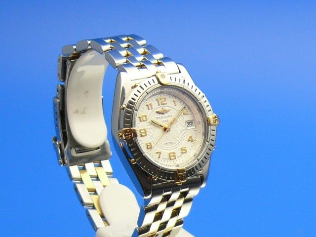 Breitling Wings Damen Stahl/Gold