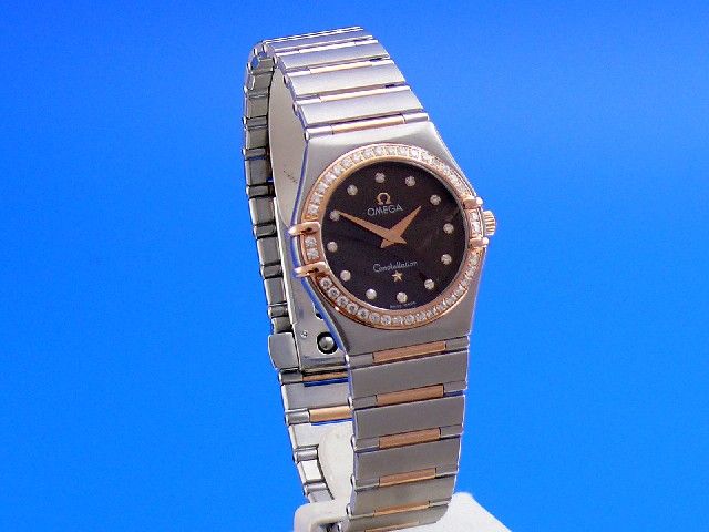 Omega Constellation Damen Stahl/Gold